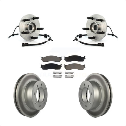 [Avant] Kit d'ensemble roulement de roue et moyeu pour 2007-2008 Dodge Ram 1500 Extended Crew Cab Pickup avec 4-Wheel ABS 5 Lug Wheels KBB-121284