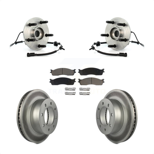 [Avant] Kit d'ensemble roulement de roue et moyeu pour 2007-2008 Dodge Ram 1500 Extended Crew Cab Pickup avec 4-Wheel ABS 5 Lug Wheels KBB-121284