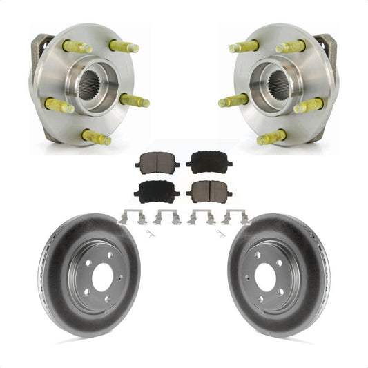 [Avant] Kit d'ensemble roulement de roue et moyeu pour 2006-2007 Pontiac G6 Non-ABS 296mm Diameter Rotor KBB-121301