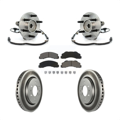[Avant] Kit d'ensemble roulement de roue et moyeu pour 2010 Ford F-150 FX4 Platinum STX XL XLT King Ranch Lariat avec 4WD 6 Lug Wheels KBB-121320