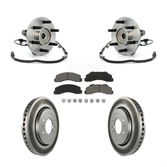 [Avant] Kit d'ensemble roulement de roue et moyeu pour 2010 Ford F-150 FX4 Platinum STX XL XLT King Ranch Lariat avec 4WD 6 Lug Wheels KBB-121320