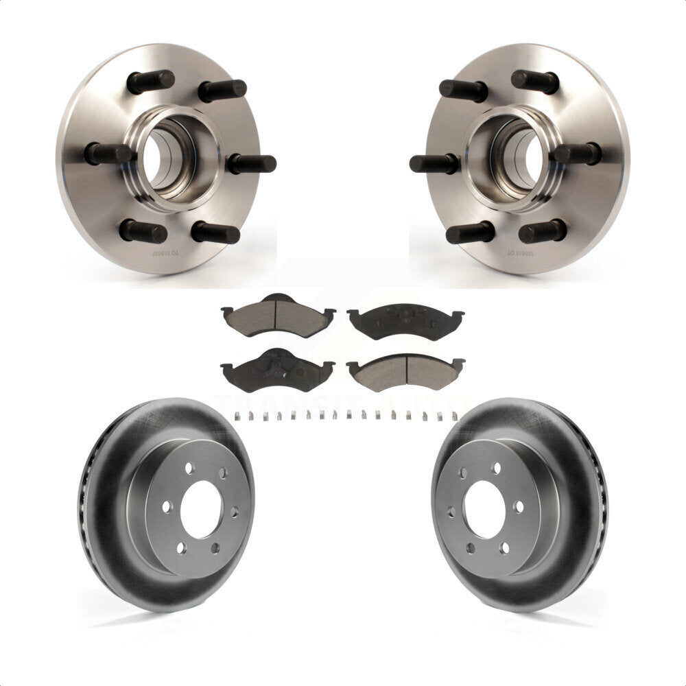 [Avant] Kit d'ensemble roulement de roue et moyeu pour 2000-2002 Dodge Dakota Durango RWD avec 2-Wheel ABS KBB-121324