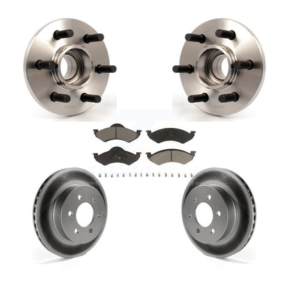 [Avant] Kit d'ensemble roulement de roue et moyeu pour 2000-2002 Dodge Dakota Durango RWD avec 2-Wheel ABS KBB-121324