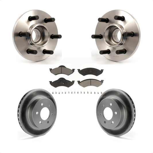 [Avant] Kit d'ensemble roulement de roue et moyeu pour 2000-2002 Dodge Dakota Durango RWD avec 2-Wheel ABS KBB-121324