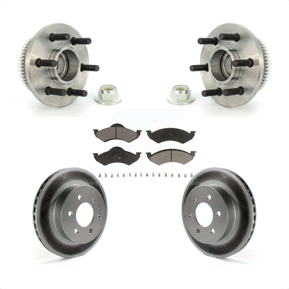 [Avant] Kit d'ensemble roulement de roue et moyeu pour 2000-2002 Dodge Dakota Durango RWD avec 4-Wheel ABS KBB-121325 par Transit Auto