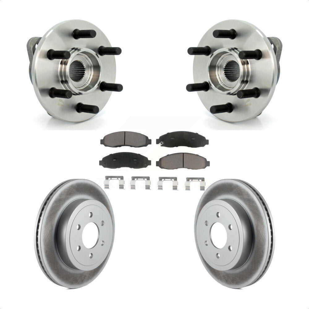 [Avant] Kit d'ensemble roulement de roue et moyeu pour 2003-2004 Dodge Dakota 4WD avec 2-Wheel ABS KBB-121326