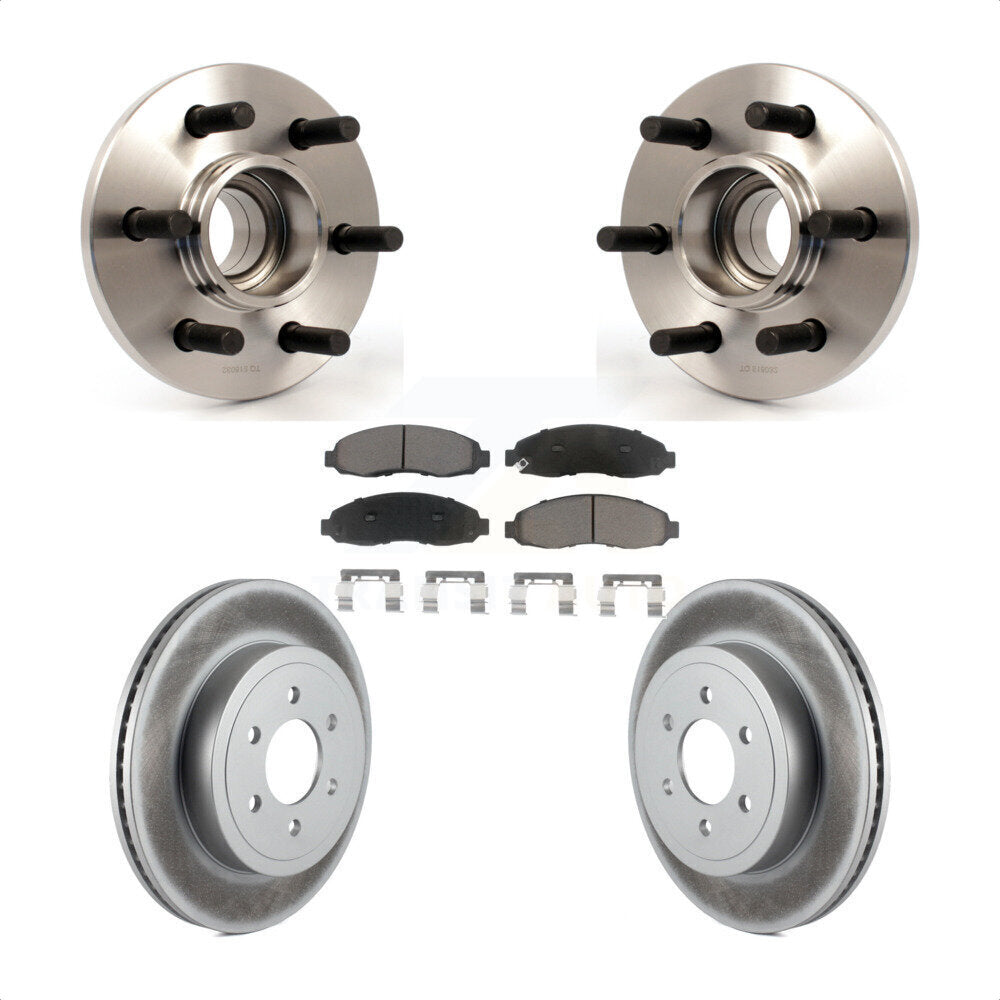 [Avant] Kit d'ensemble roulement de roue et moyeu pour 2003-2004 Dodge Dakota RWD avec 2-Wheel ABS KBB-121327