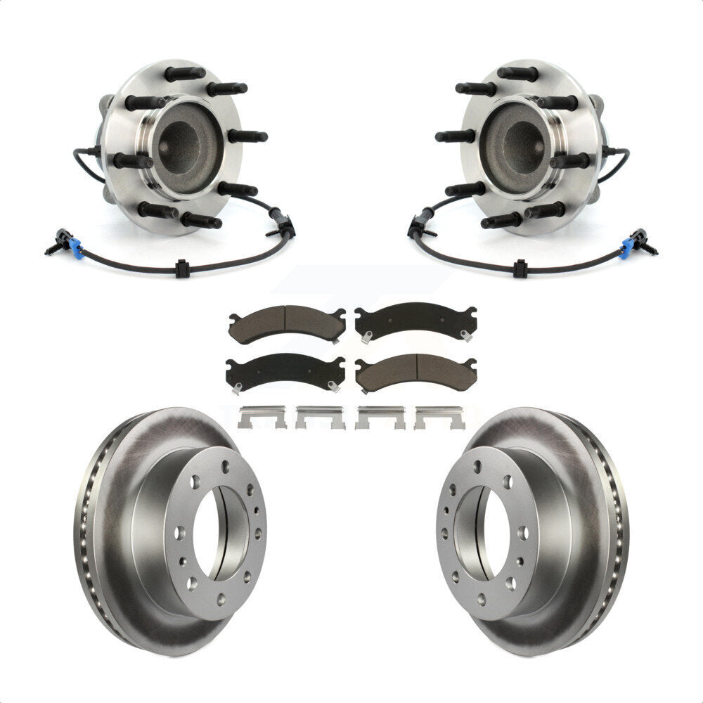 [Avant] Kit d'ensemble roulement de roue et moyeu pour 2009-2015 Chevrolet Express 4500 GMC Savana Under 9600 Lb GVW KBB-121338