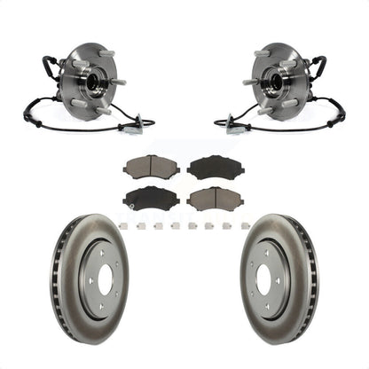 [Avant] Kit d'ensemble roulement de roue et moyeu pour Dodge Grand Caravan Chrysler Town & Country Ram C/V Volkswagen Routan avec Single Piston Caliper KBB-121344