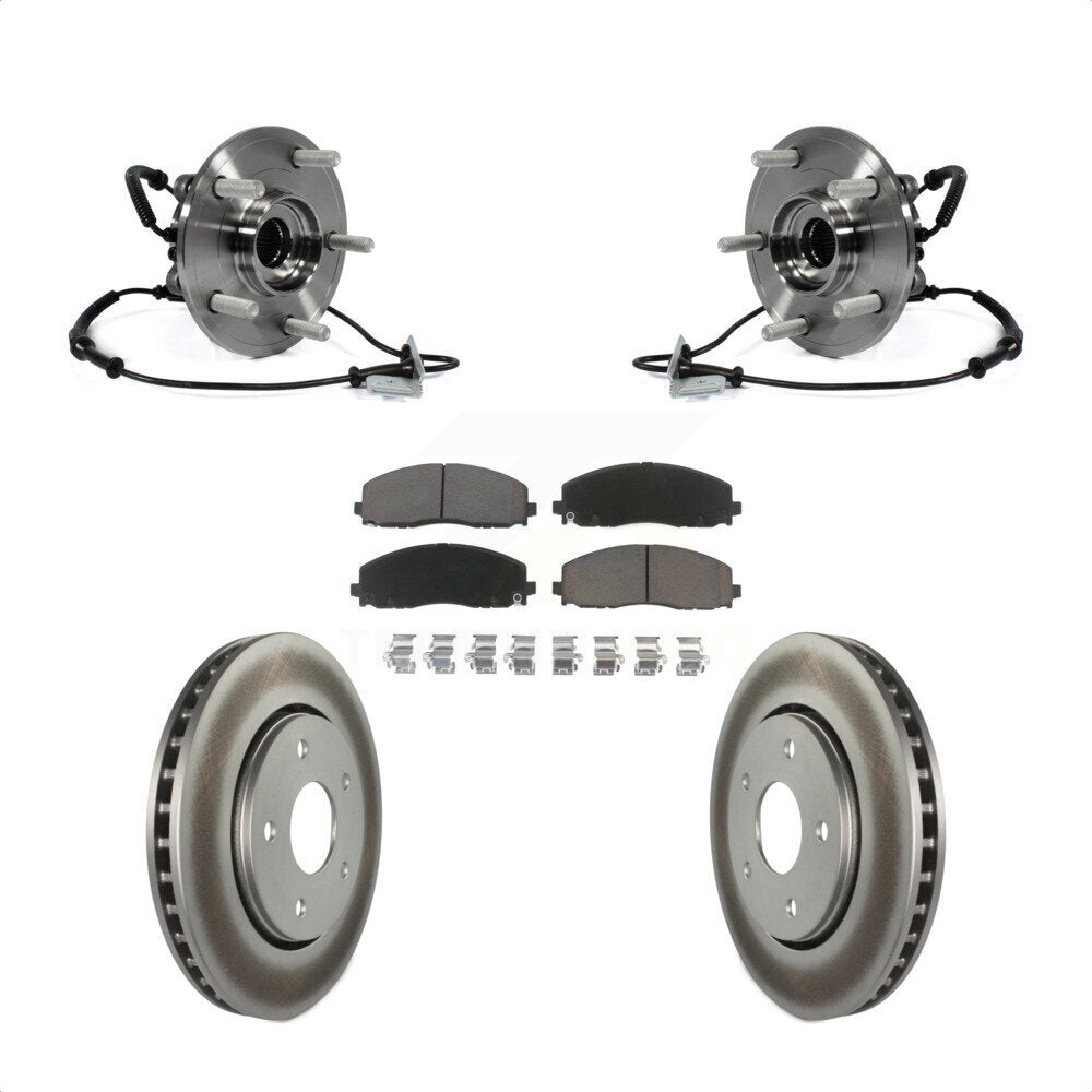 [Avant] Kit d'ensemble roulement de roue et moyeu pour 2017-2018 Dodge Grand Caravan Single Piston Caliper KBB-121346