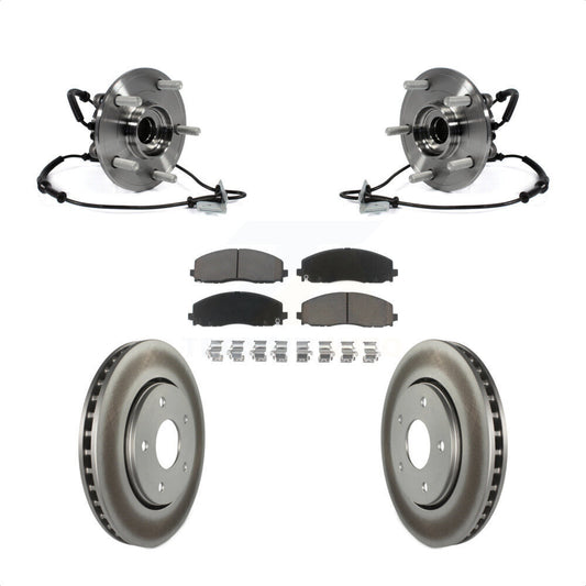 [Avant] Kit d'ensemble roulement de roue et moyeu pour 2017-2018 Dodge Grand Caravan Single Piston Caliper KBB-121346