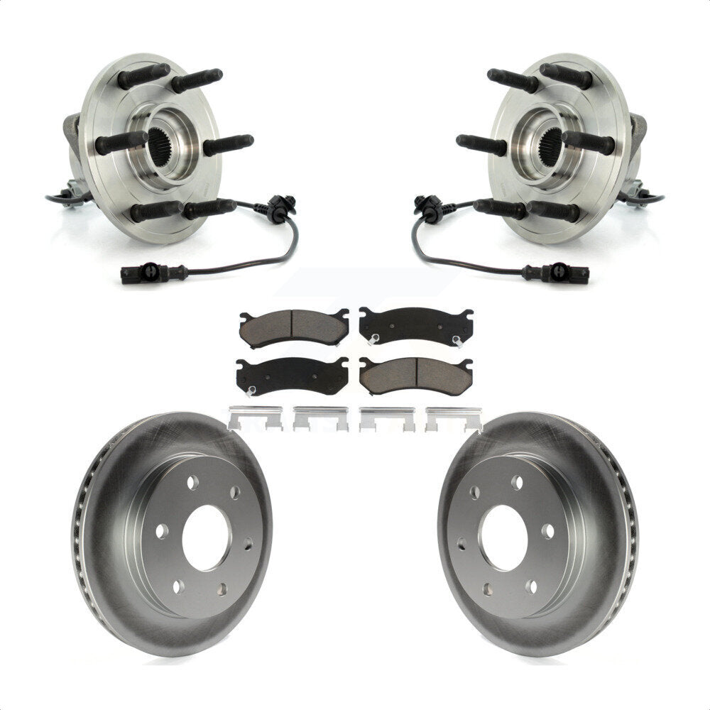 [Avant] Kit d'ensemble roulement de roue et moyeu pour 2007 Chevrolet Silverado 1500 LT LTZ avec 4WD rear brakes KBB-121355