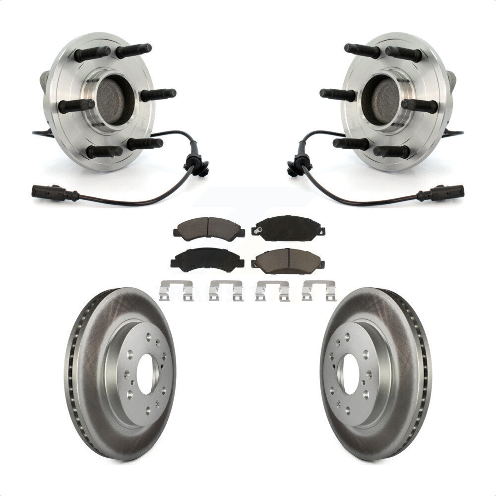 [Avant] Kit d'ensemble roulement de roue et moyeu pour 2007 Chevrolet Tahoe GMC Suburban 1500 Yukon Avalanche XL Cadillac Escalade RWD KBB-121357