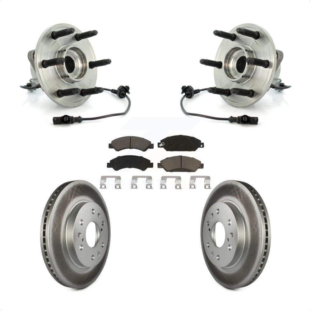 [Avant] Kit d'ensemble roulement de roue et moyeu pour 2007 Chevrolet Tahoe GMC Suburban 1500 Yukon Cadillac Avalanche XL Escalade ESV EXT KBB-121358