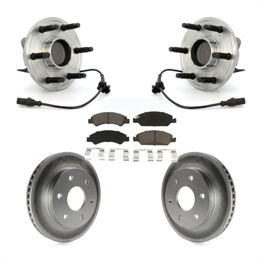 [Avant] Kit d'ensemble roulement de roue et moyeu pour 2007 GMC Sierra 1500 SLT SLE avec RWD rear brakes KBB-121359