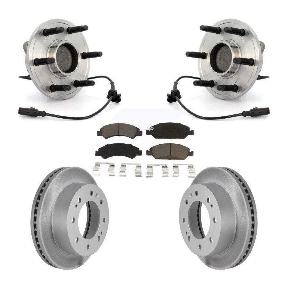 [Avant] Kit d'ensemble roulement de roue et moyeu pour 2011 Chevrolet Silverado 1500 Hybrid avec RWD KBB-121361 par Transit Auto