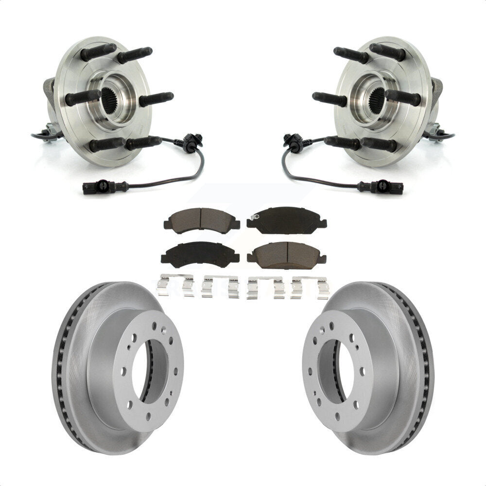 [Avant] Kit d'ensemble roulement de roue et moyeu pour 2011 Chevrolet Silverado 1500 Hybrid avec 4WD KBB-121362 par Transit Auto