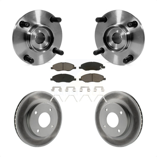 [Avant] Kit d'ensemble roulement de roue et moyeu pour 2009-2011 Nissan Versa 1.6L avec 4-Wheel ABS KBB-121365 par Transit Auto