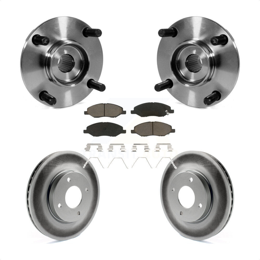 [Avant] Kit d'ensemble roulement de roue et moyeu pour 2008 Nissan Versa 4-Wheel ABS KBB-121368 par Transit Auto