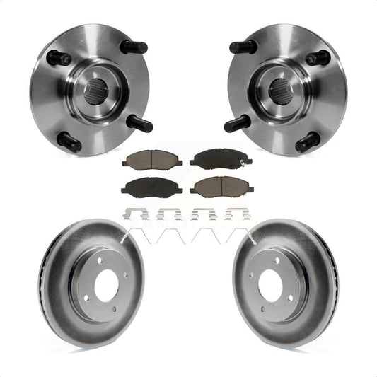 [Avant] Kit d'ensemble roulement de roue et moyeu pour 2008 Nissan Versa 4-Wheel ABS KBB-121368 par Transit Auto