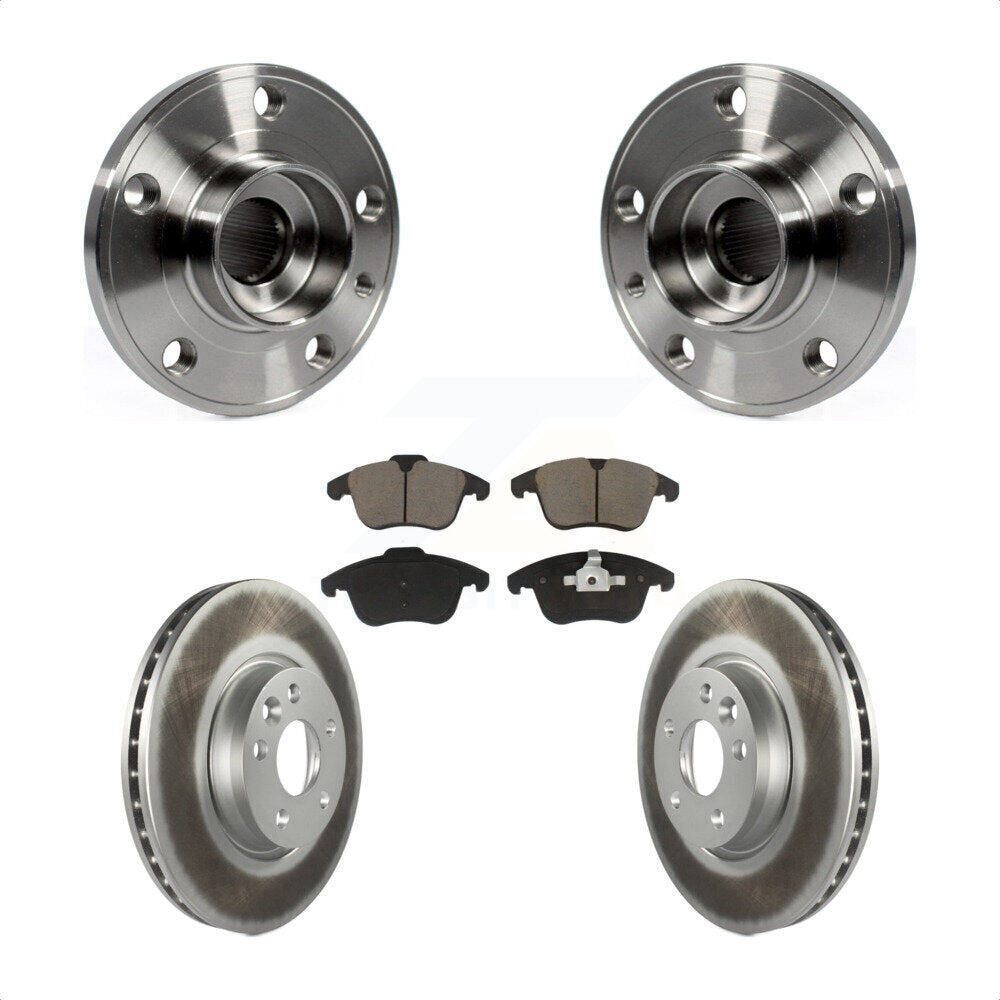 [Avant] Kit d'ensemble roulement de roue et moyeu pour Volvo S60 XC70 S80 V60 V70 300mm Diameter Rotor KBB-121371