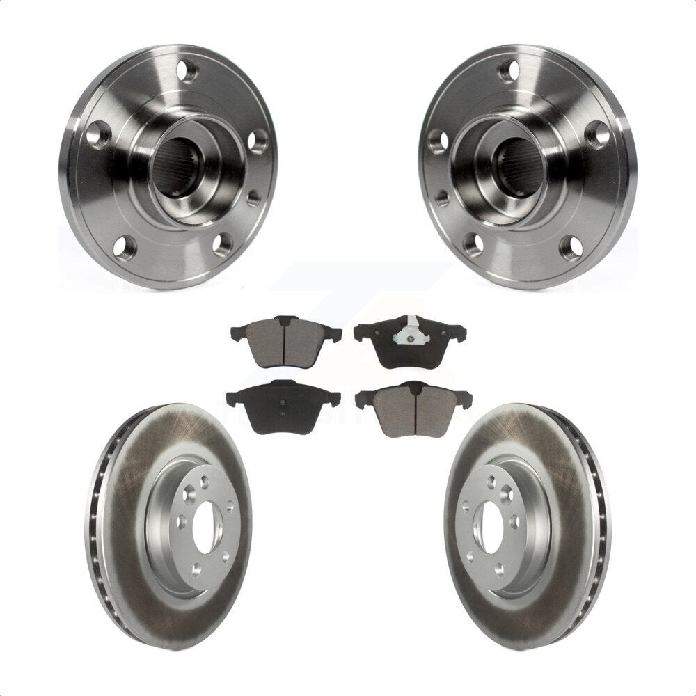 [Avant] Kit d'ensemble roulement de roue et moyeu pour 2008 Volvo V70 300mm Diameter Rotor KBB-121373