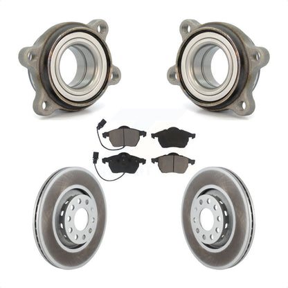 [Avant] Kit d'ensemble roulement de roue et moyeu pour Audi A4 Quattro A6 S4 S6 312mm Diameter Rotor KBB-121377 par Transit Auto