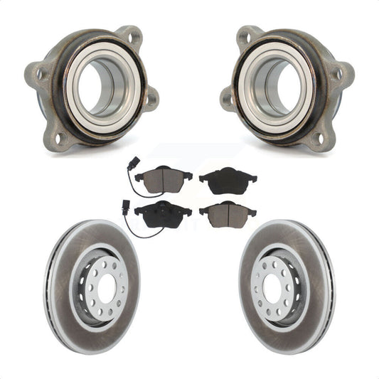 [Avant] Kit d'ensemble roulement de roue et moyeu pour Audi A4 Quattro A6 S4 S6 312mm Diameter Rotor KBB-121377 par Transit Auto