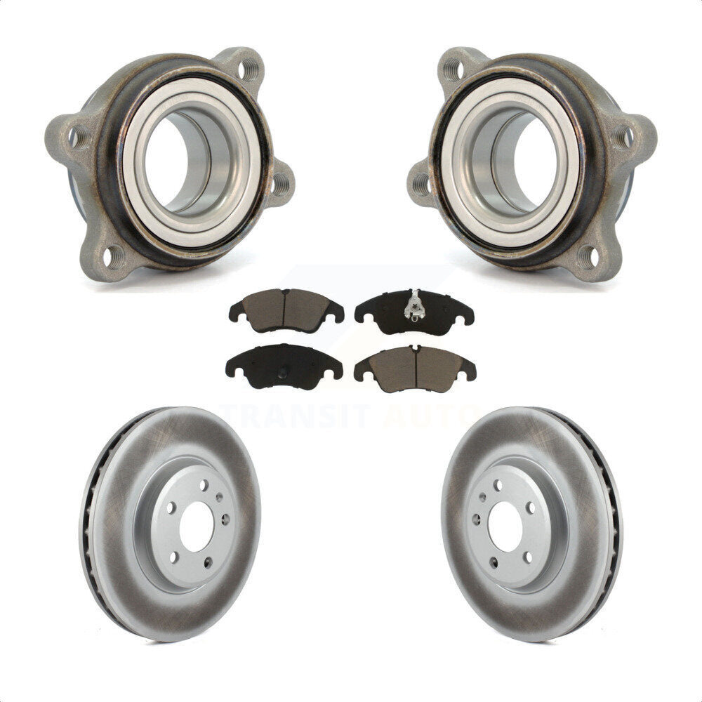 [Avant] Kit d'ensemble roulement de roue et moyeu pour 2009 Audi A4 Sedan 85mm Pilot Diameter KBB-121380 par Transit Auto