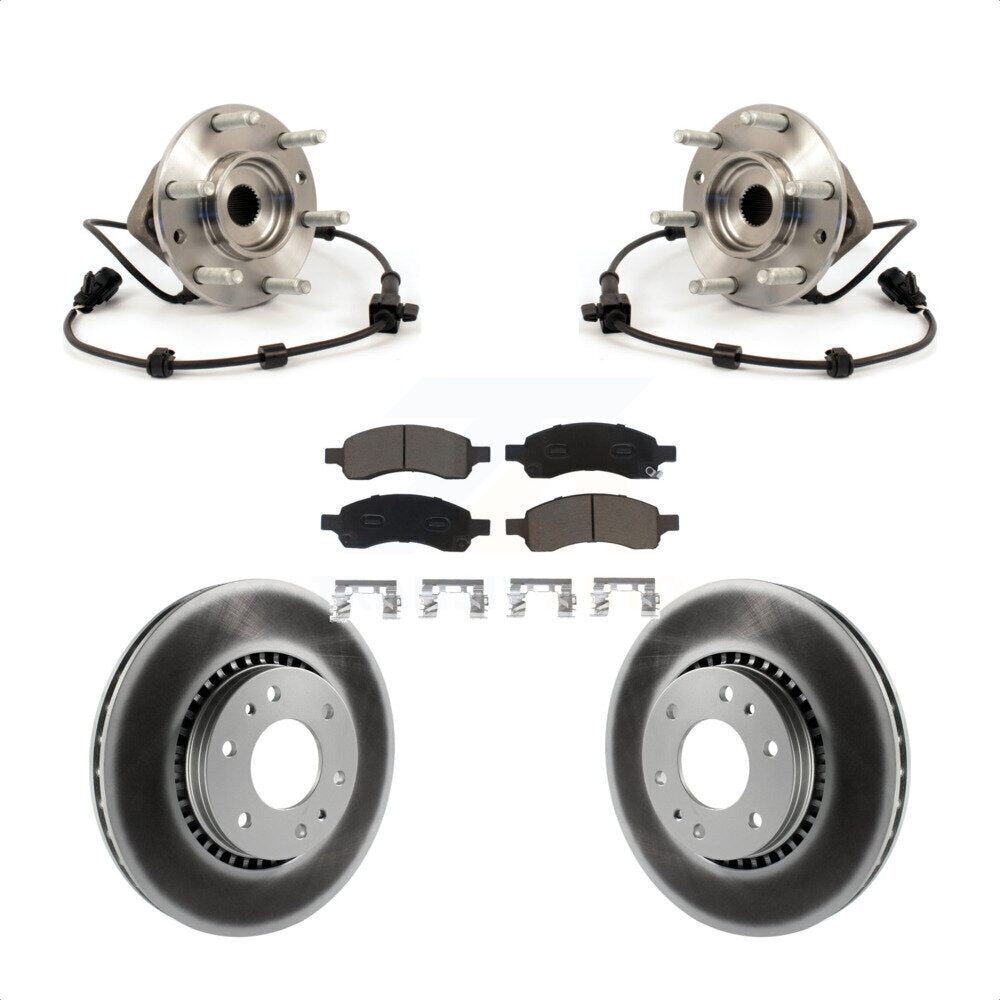 [Avant] Kit d'ensemble roulement de roue et moyeu pour Chevrolet Trailblazer GMC Envoy EXT XL Buick Rainier Saab 9-7x Isuzu Ascender KBB-121406
