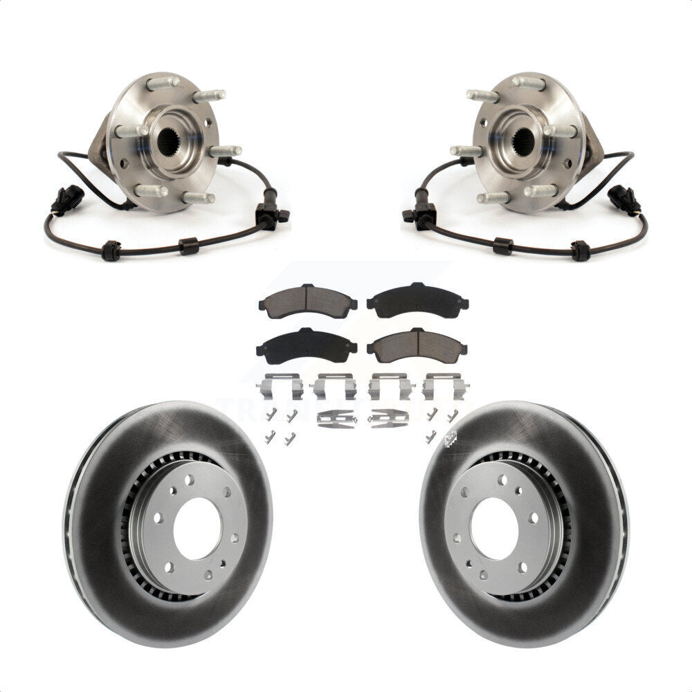 [Avant] Kit d'ensemble roulement de roue et moyeu pour Chevrolet Trailblazer GMC EXT Envoy XL Buick Rainier XUV SSR Isuzu Ascender Saab 9-7x KBB-121407