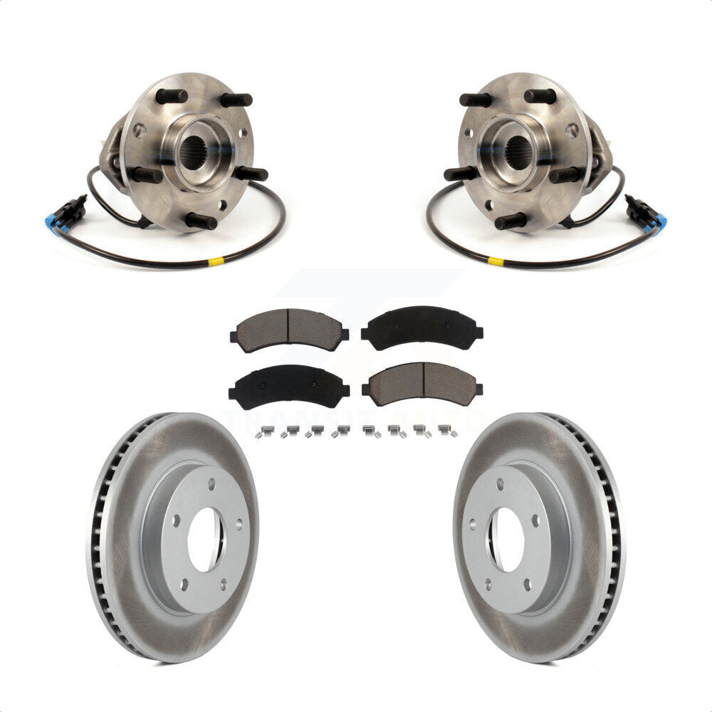 [Avant] Kit d'ensemble roulement de roue et moyeu pour Chevrolet S10 Blazer GMC Sonoma Jimmy Oldsmobile Bravada Isuzu Hombre KBB-121410