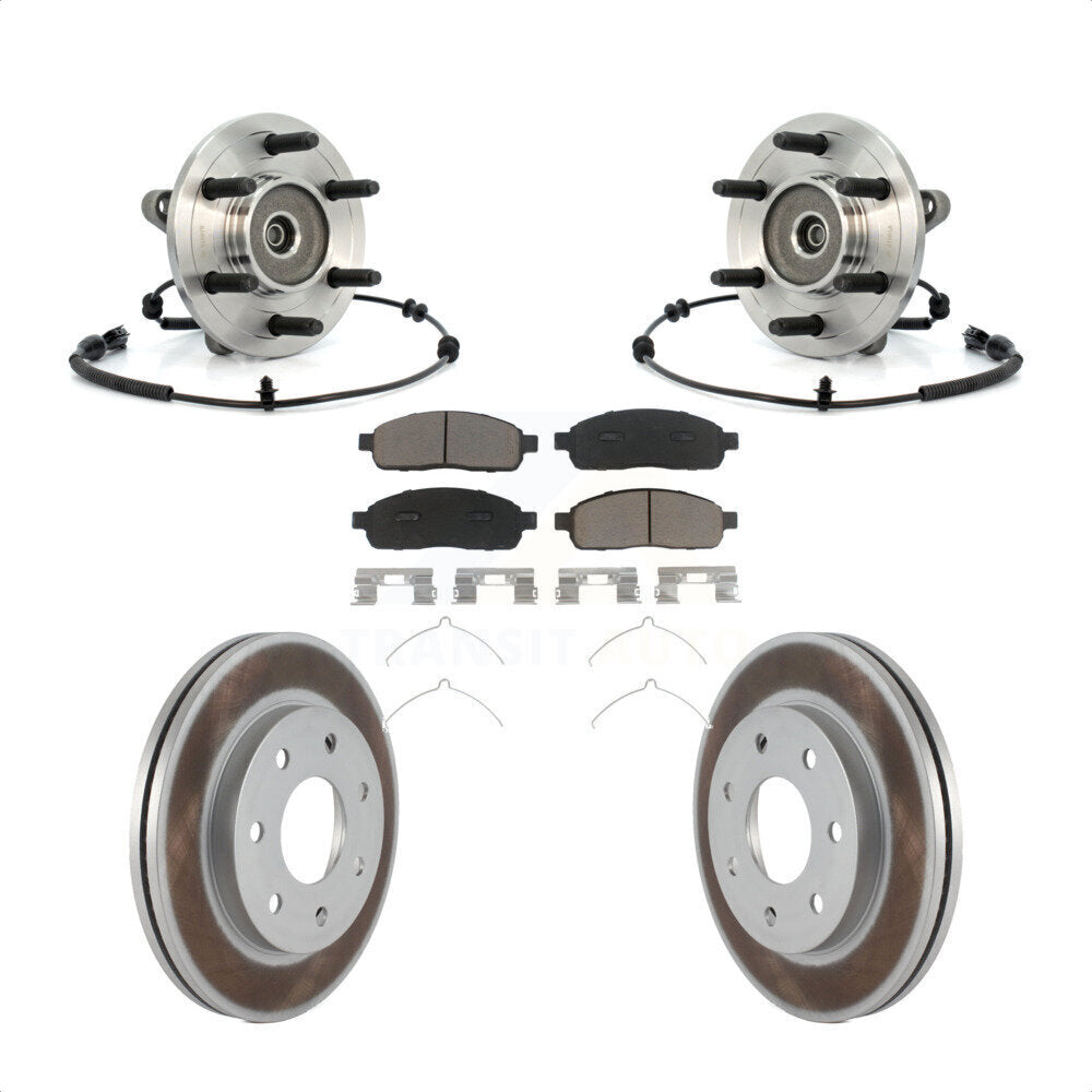[Avant] Kit d'ensemble roulement de roue et moyeu pour 2006-2008 Lincoln Mark LT 4WD 7 Lug Wheels KBB-121415 par Transit Auto