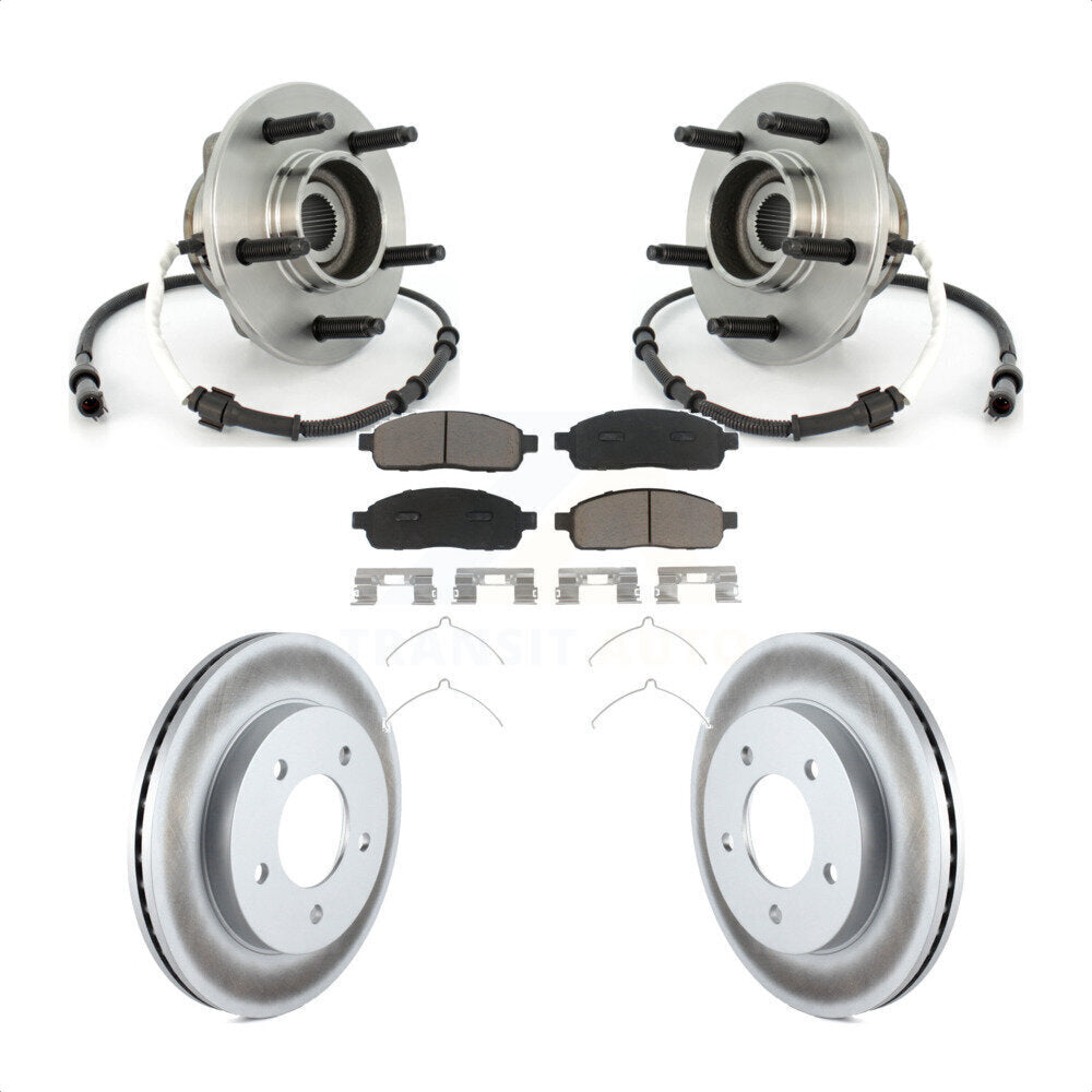 [Avant] Kit d'ensemble roulement de roue et moyeu pour 2004 Ford F-150 4WD avec 4-Wheel ABS 5 Lug Wheels KBB-121447