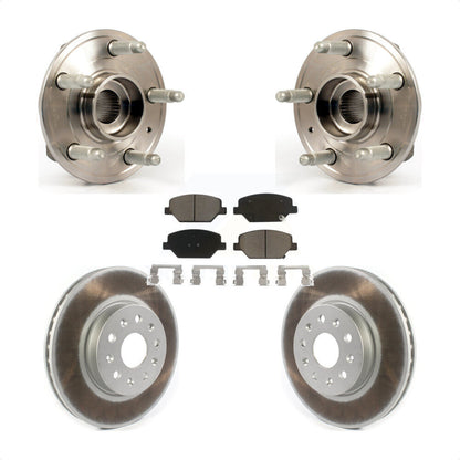 [Avant] Kit d'ensemble roulement de roue et moyeu pour 2016 Chevrolet Camaro LT avec 3.6L 2.0L sans Brembo Calipers KBB-121482 par Transit Auto