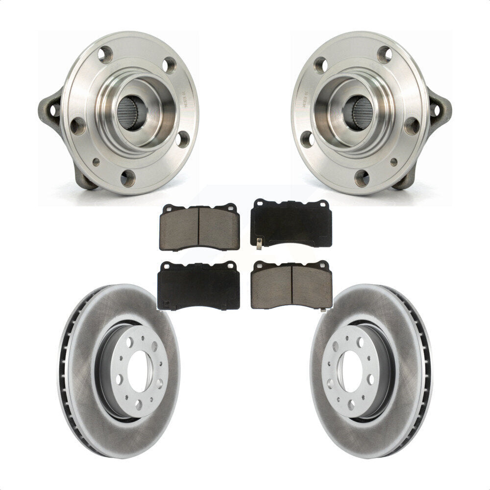 [Avant] Kit d'ensemble roulement de roue et moyeu pour 2005-2007 Volvo V70 R 286mm Diameter Rotor KBB-121501