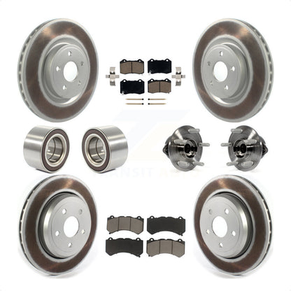 [Avant + Arrière] Kit d'ensemble roulement de roue et moyeu pour Jeep Grand Cherokee Dodge Durango KBB-121602 par Transit Auto
