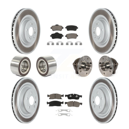 [Avant + Arrière] Kit d'ensemble roulement de roue et moyeu pour Mercedes-Benz GL450 GL350 ML400 KBB-121603