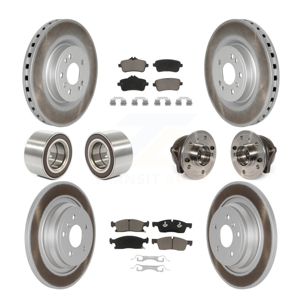 [Avant + Arrière] Kit d'ensemble roulement de roue et moyeu pour Mercedes-Benz ML350 GLE350 ML250 GLE300d KBB-121604