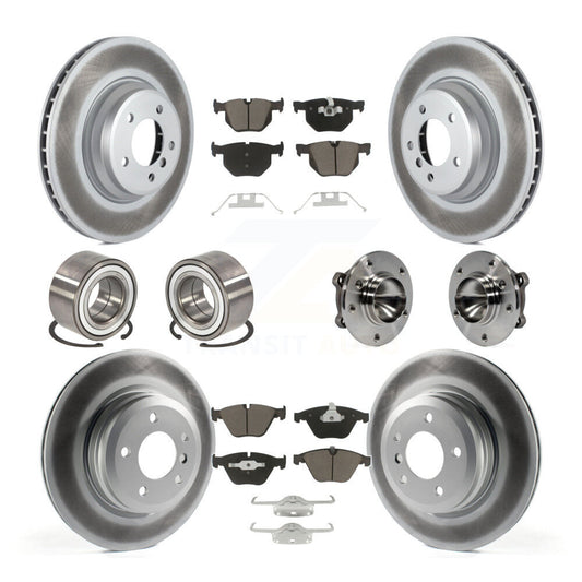 [Avant + Arrière] Kit d'ensemble roulement de roue et moyeu pour BMW 335i 335d 335is KBB-121611