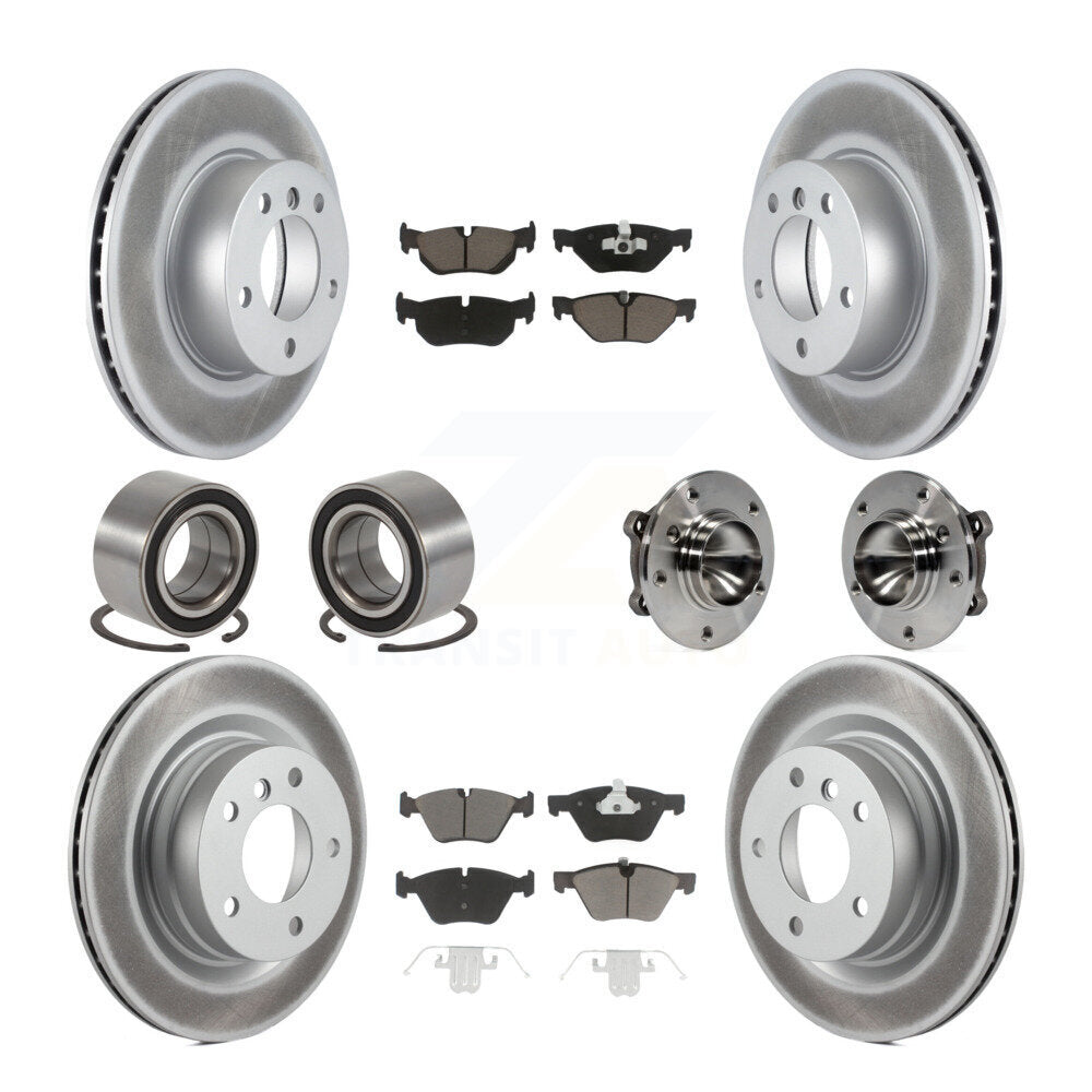 [Avant + Arrière] Kit d'ensemble roulement de roue et moyeu pour BMW 328i 325i 323i KBB-121613