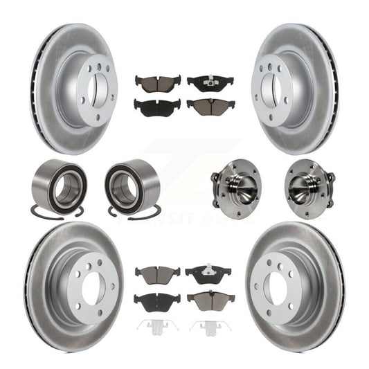 [Avant + Arrière] Kit d'ensemble roulement de roue et moyeu pour BMW 328i 325i 323i KBB-121613