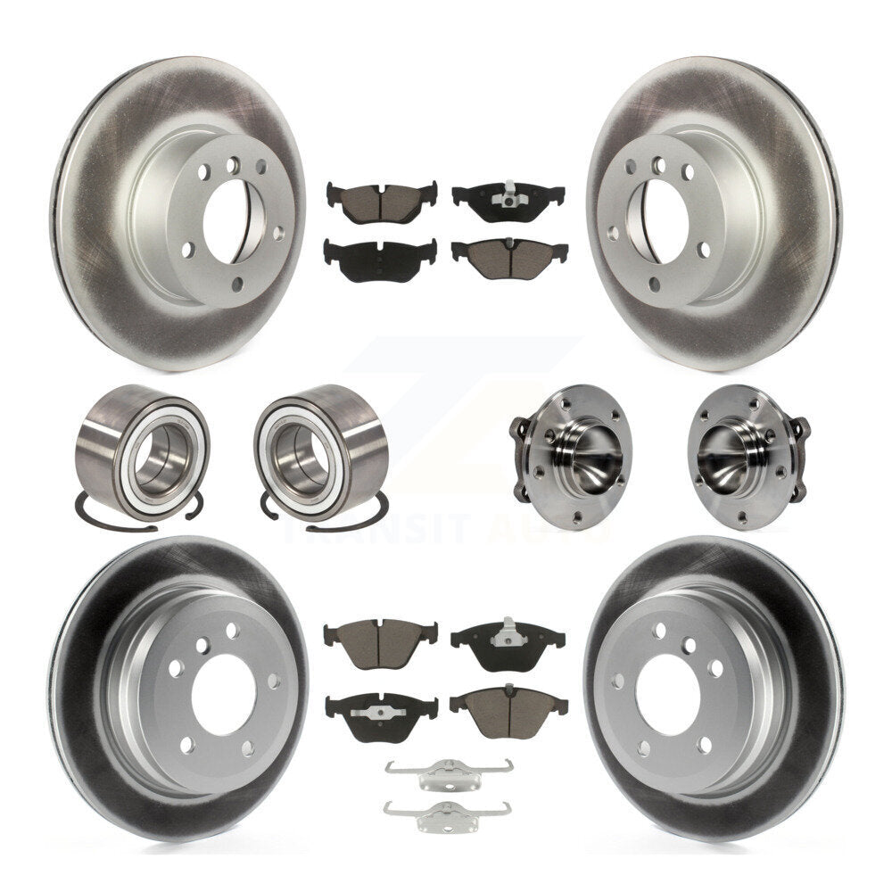 [Avant + Arrière] Kit d'ensemble roulement de roue et moyeu pour BMW 328i KBB-121615