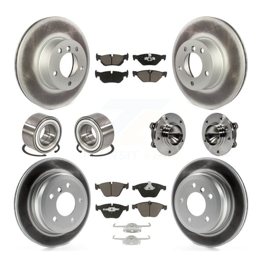 [Avant + Arrière] Kit d'ensemble roulement de roue et moyeu pour BMW 328i KBB-121615