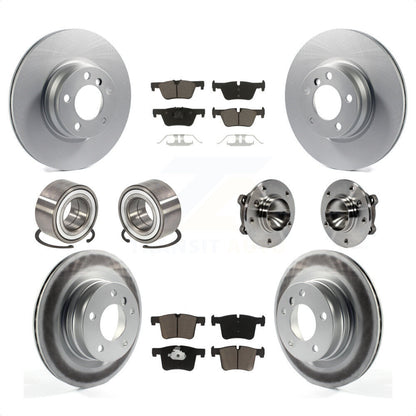[Avant + Arrière] Kit d'ensemble roulement de roue et moyeu pour 2012 BMW 328i Convertible Wagon avec 2.0L sans Blue Painted Calipers KBB-121620 par Transit Auto