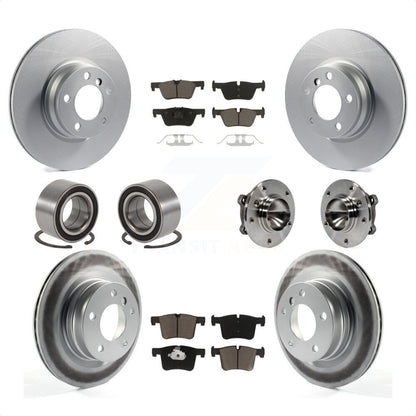 [Avant + Arrière] Kit d'ensemble roulement de roue et moyeu pour 2012 BMW 328i Coupe avec 2.0L sans Blue Painted Calipers KBB-121621 par Transit Auto