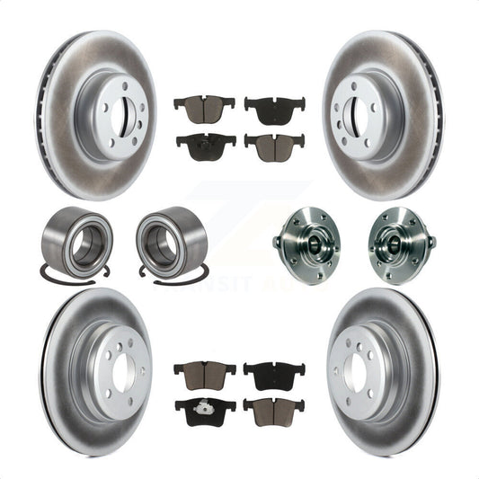 [Avant + Arrière] Kit d'ensemble roulement de roue et moyeu pour BMW 335i xDrive 435i GT Gran Coupe sans Blue Painted Calipers KBB-121622 par Transit Auto