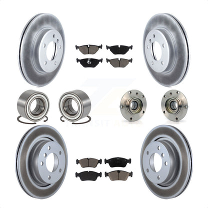[Avant + Arrière] Kit d'ensemble roulement de roue et moyeu pour 2001-2005 BMW 325i KBB-121626 par Transit Auto