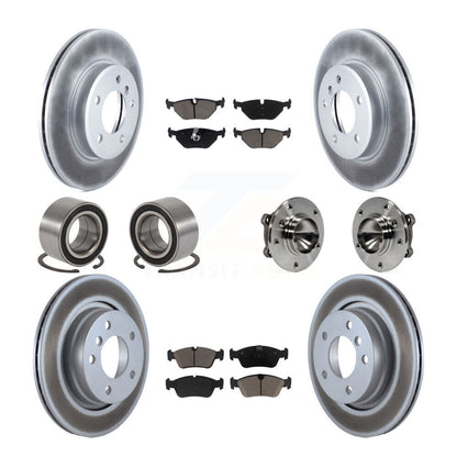 [Avant + Arrière] Kit d'ensemble roulement de roue et moyeu pour 2006 BMW 325Ci KBB-121627