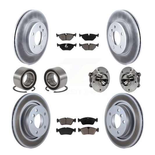 [Avant + Arrière] Kit d'ensemble roulement de roue et moyeu pour 2006 BMW 325Ci KBB-121627
